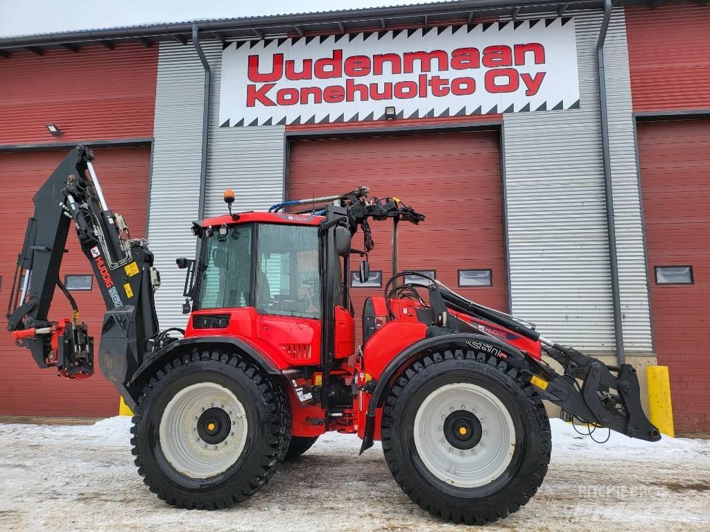 Huddig 1260 C Kronos Товарач със заден ексватор
