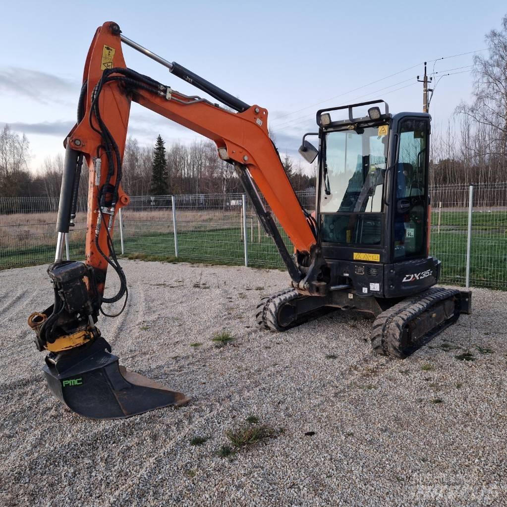 Doosan DX 35 Z Мини екскаватори < 7 т