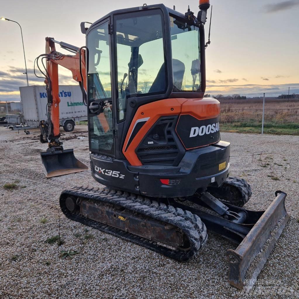 Doosan DX 35 Z Мини екскаватори < 7 т