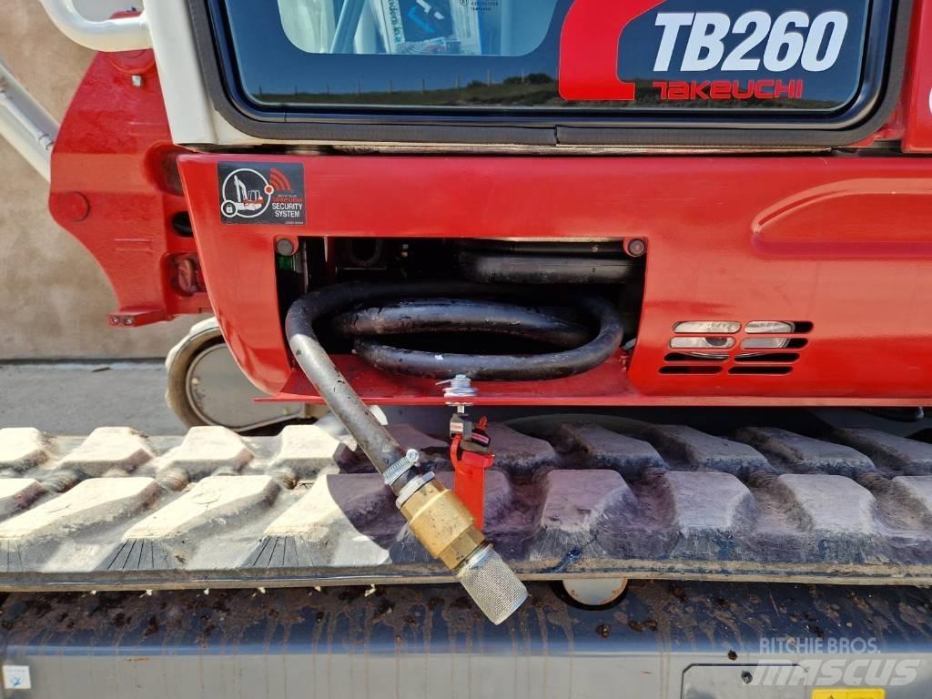Takeuchi TB 260 Мини екскаватори < 7 т