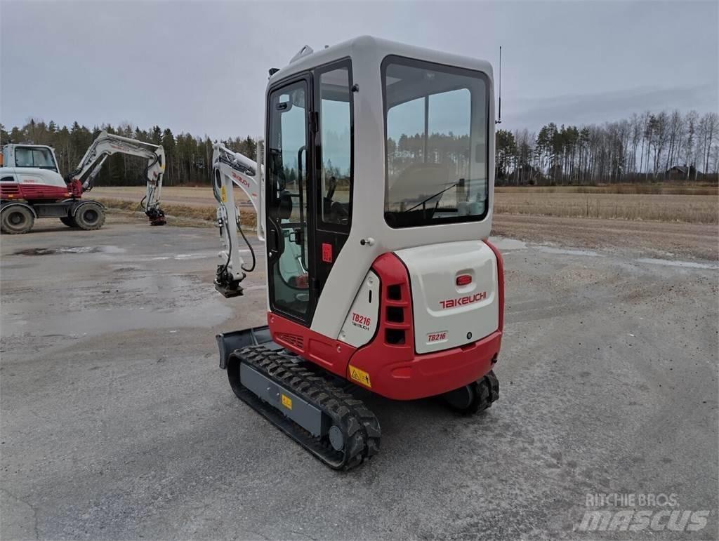 Takeuchi TB 216 Мини екскаватори < 7 т