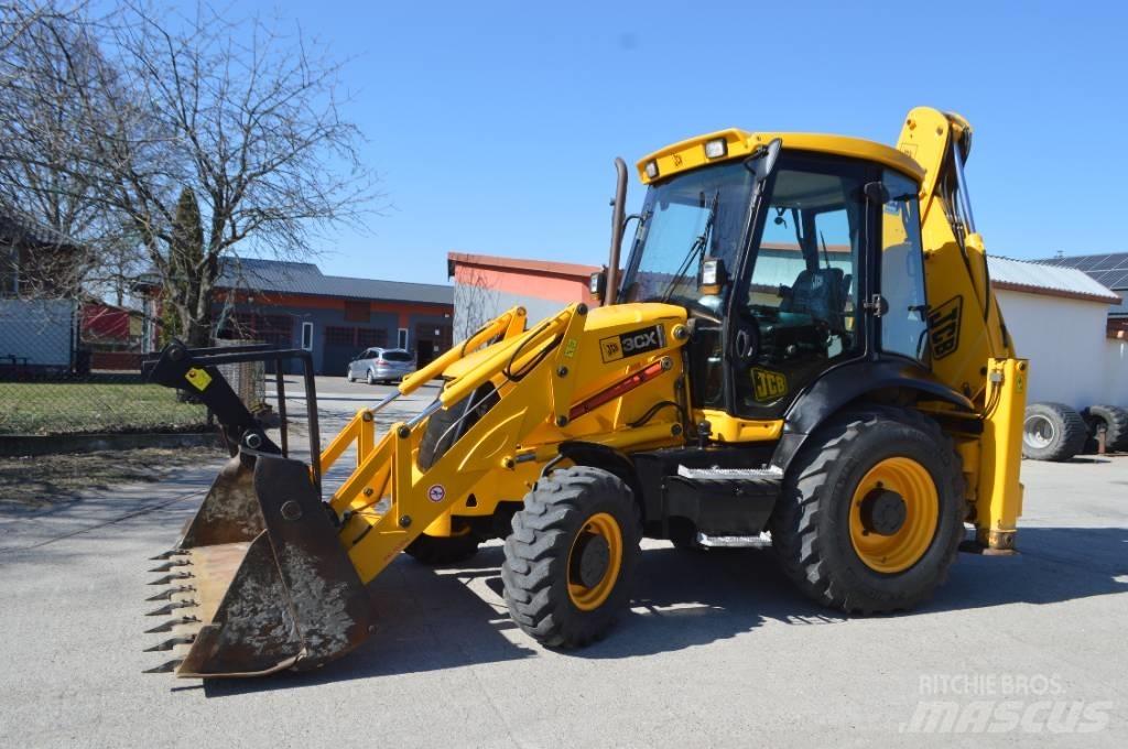 JCB 3 CX Товарач със заден ексватор