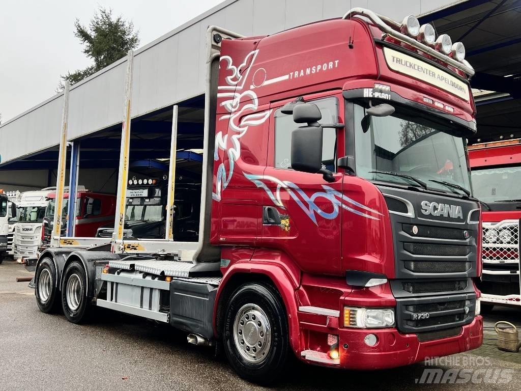 Scania R730 V8 За превоз на дървени трупи