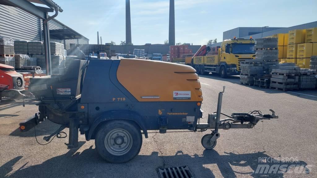Putzmeister P 718 TD Бетонопомпи
