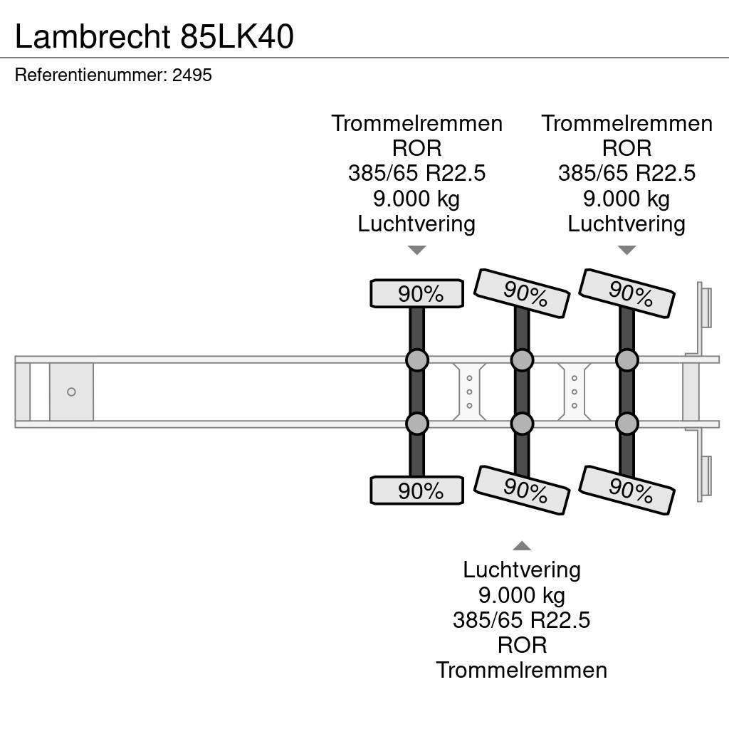  Lambrecht 85LK40 Полуремаркета цистерни
