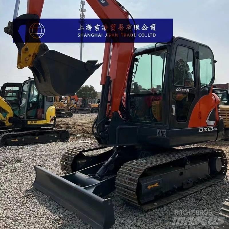 Doosan DX 60-9C Мини екскаватори < 7 т
