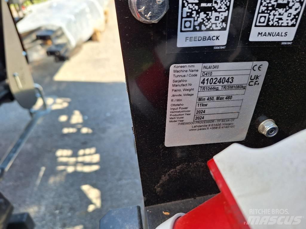 Palax D410 PRO+ Машини за цепене и рязане на дърва