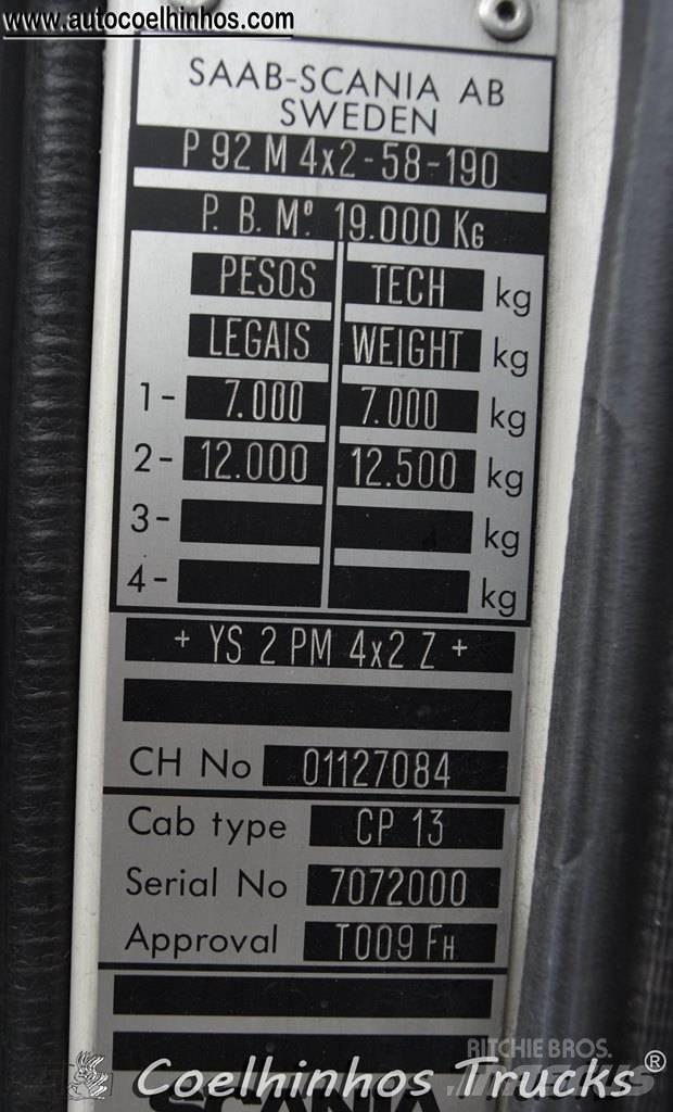 Scania 92 M Брезентови камиони
