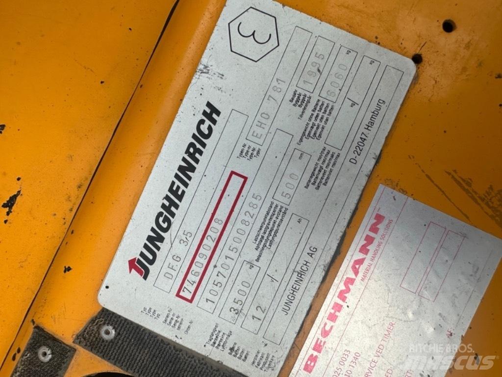 Jungheinrich EFD35 Дизелови камиони