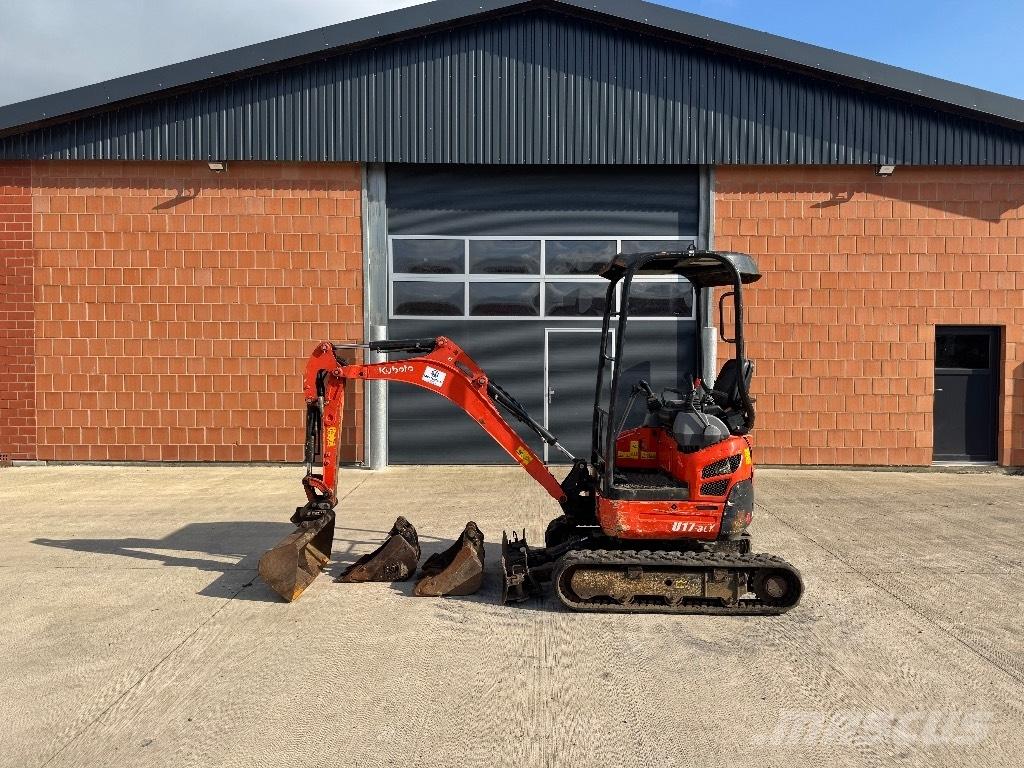 Kubota U 17-3 Мини екскаватори < 7 т