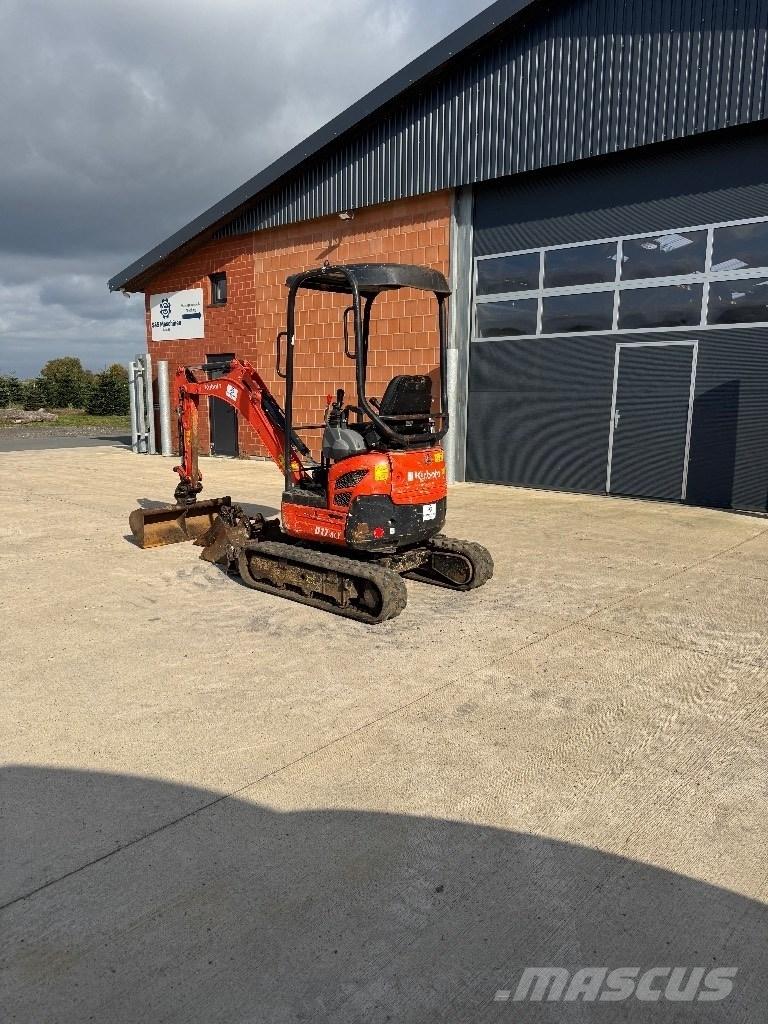 Kubota U 17-3 Мини екскаватори < 7 т