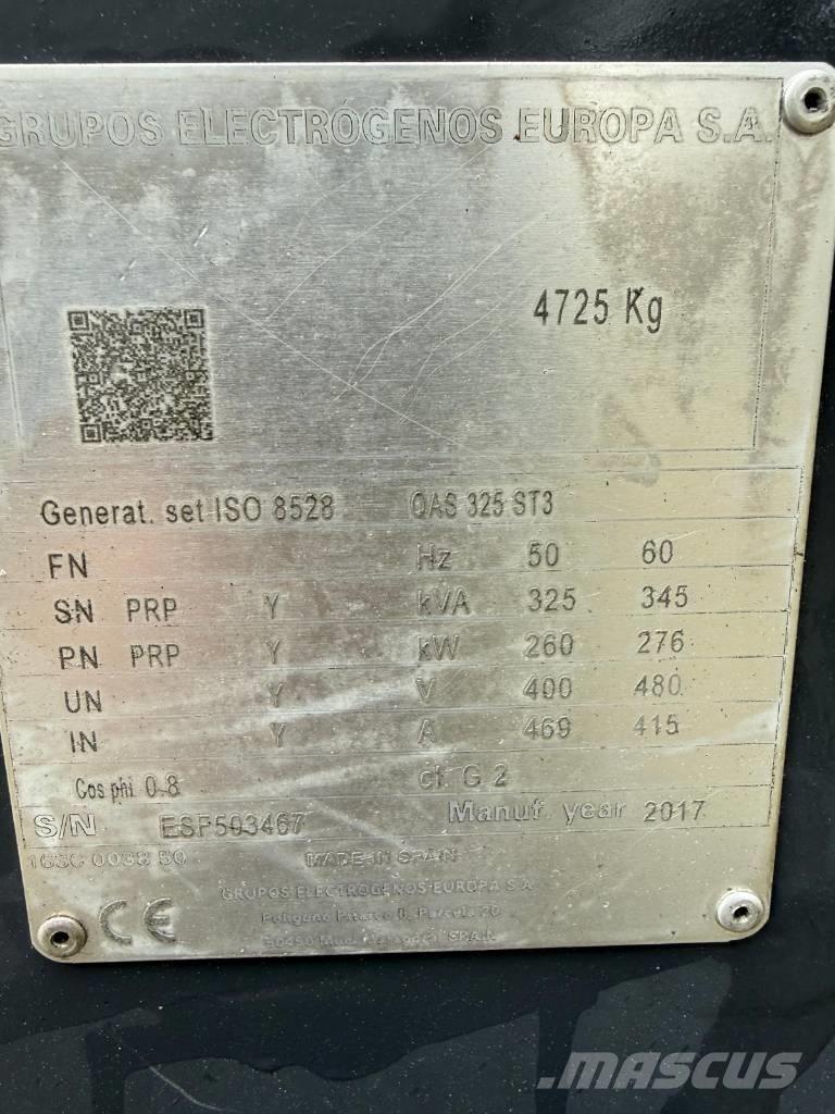 Atlas Copco QAS 325 Дизелови генератори
