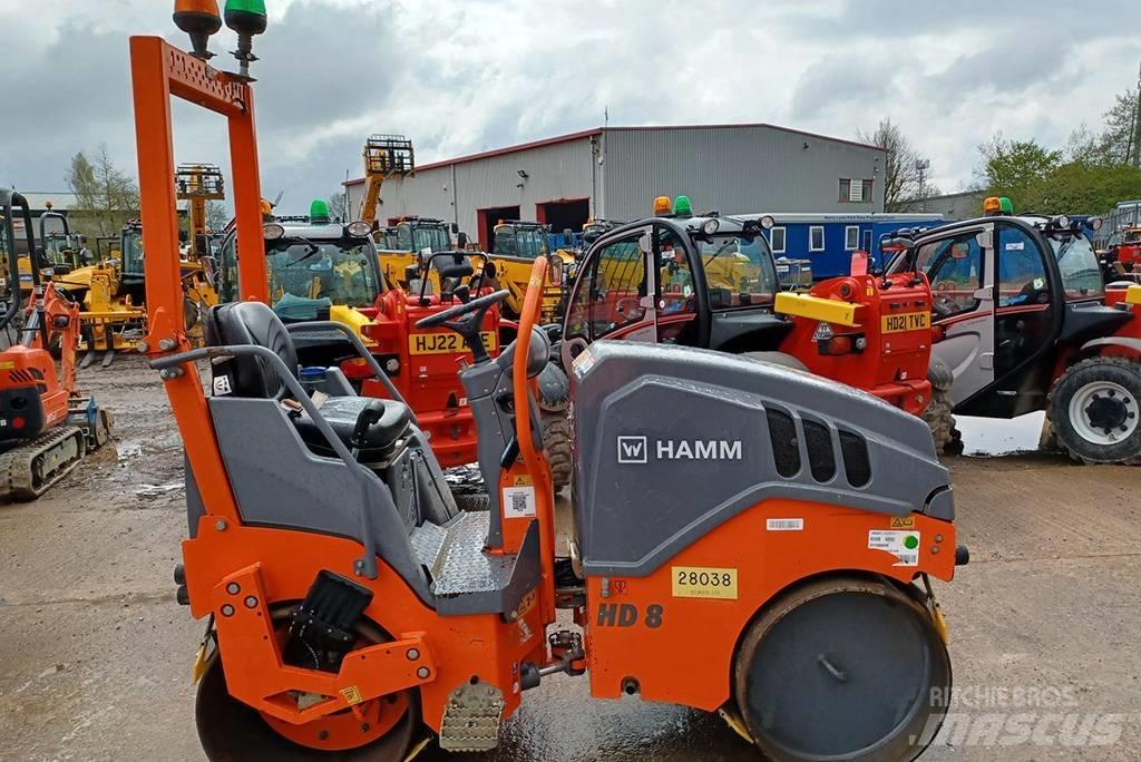 Hamm HD 8 VV Двойни барабанни ролки
