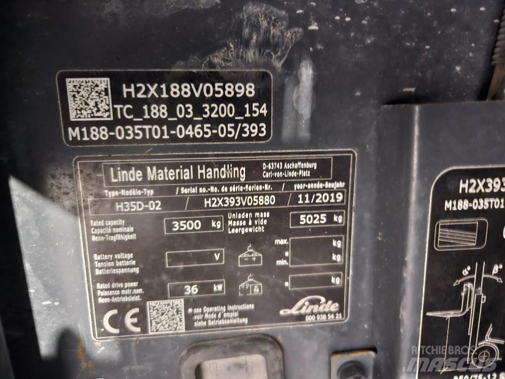 Linde H35D Дизелови камиони