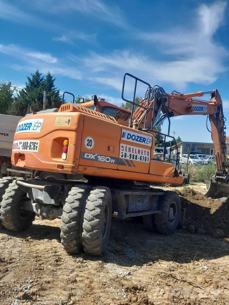 Doosan DX 160 W-3 Колесни екскаватори