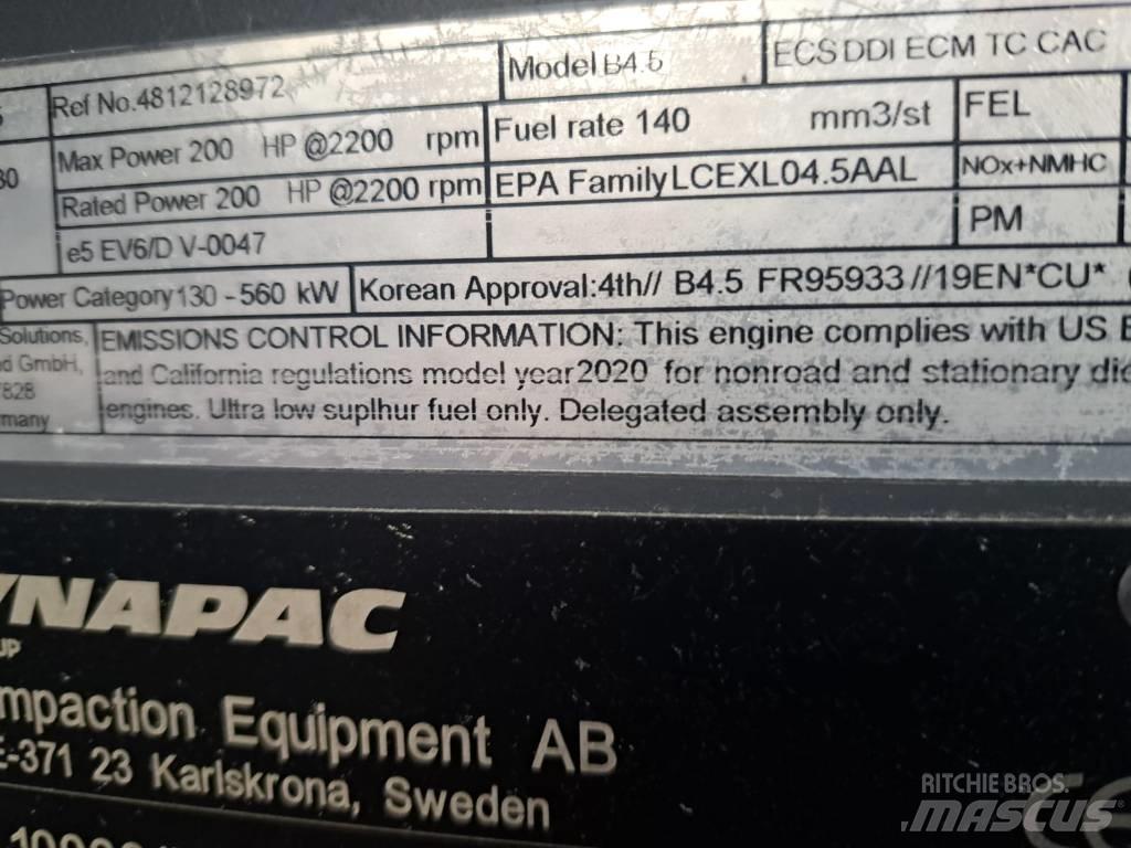 Dynapac CA6000D Еднобарабанни ролки
