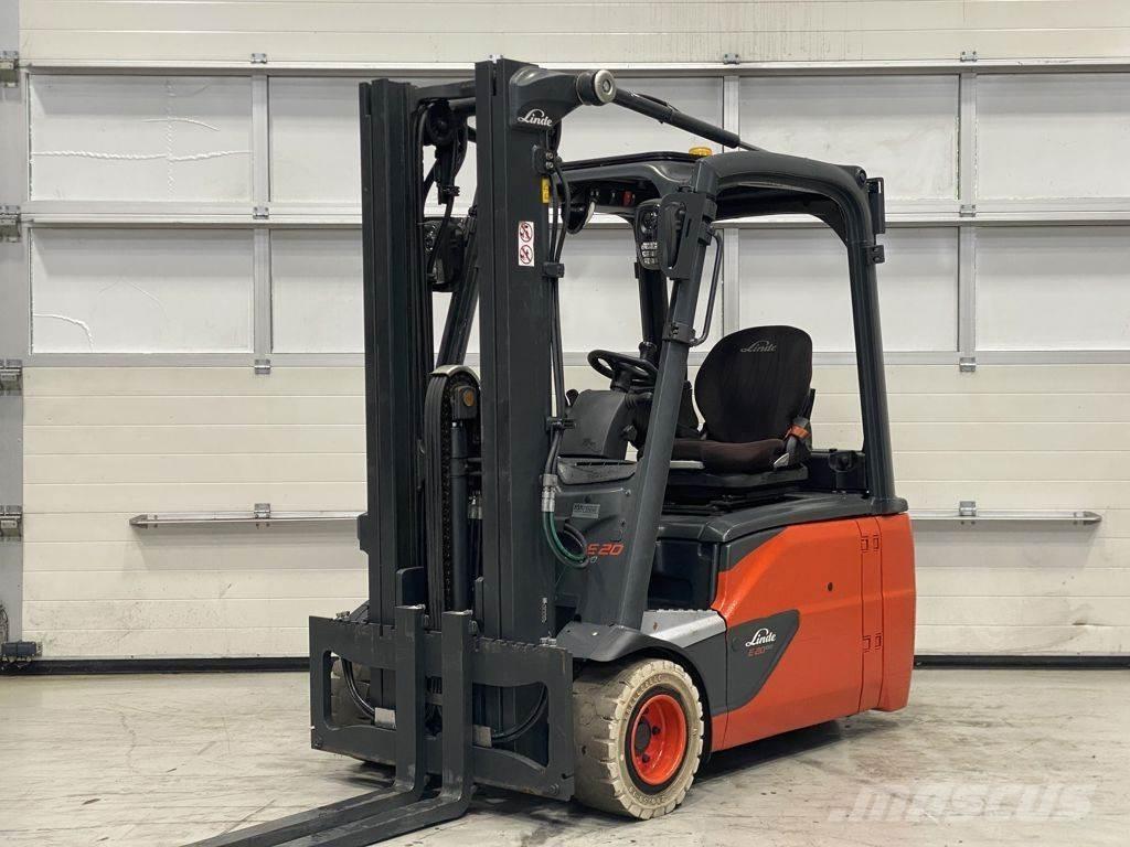 Linde E20L-02 Електрически вилични кари-повдигачи
