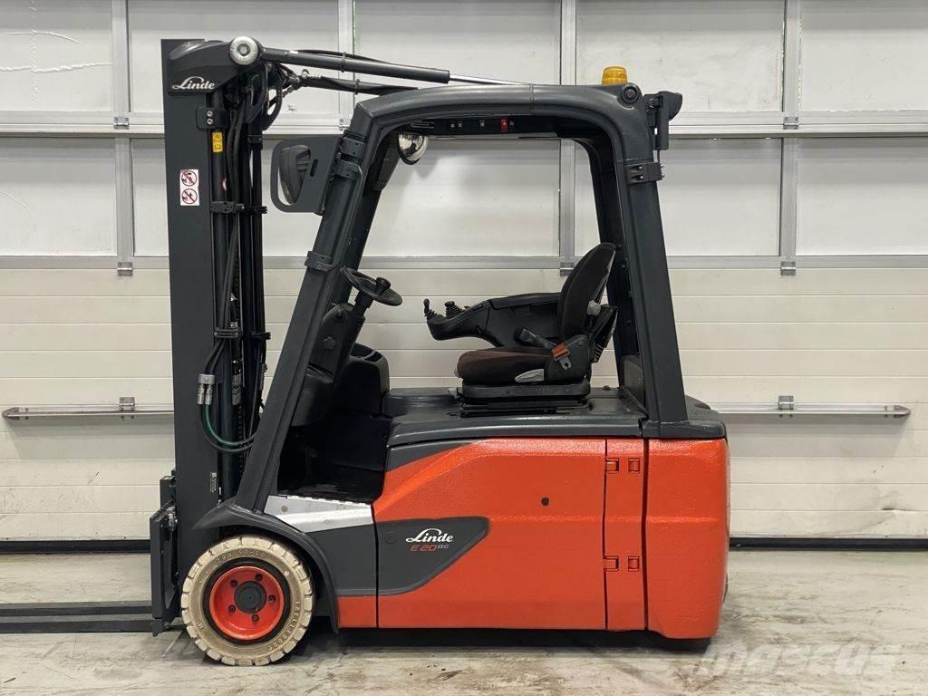 Linde E20L-02 Електрически вилични кари-повдигачи