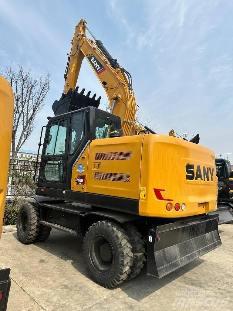 Sany SY155W Колесни екскаватори