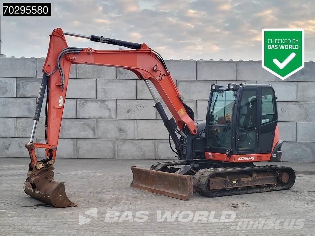 Kubota KX080-4a Мини екскаватори < 7 т