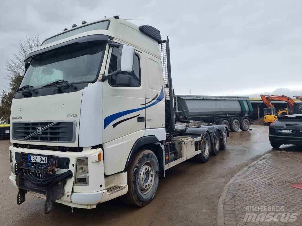Volvo FH 12 Камиони с кран с кука