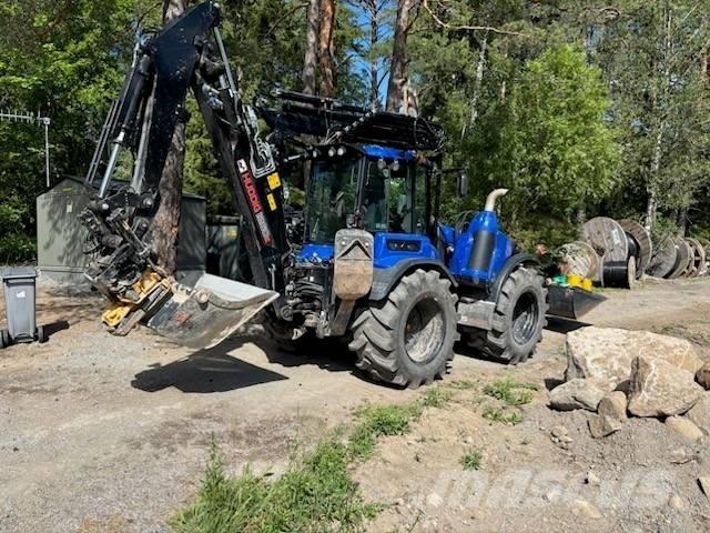 Huddig 1260E Cable Товарач със заден ексватор