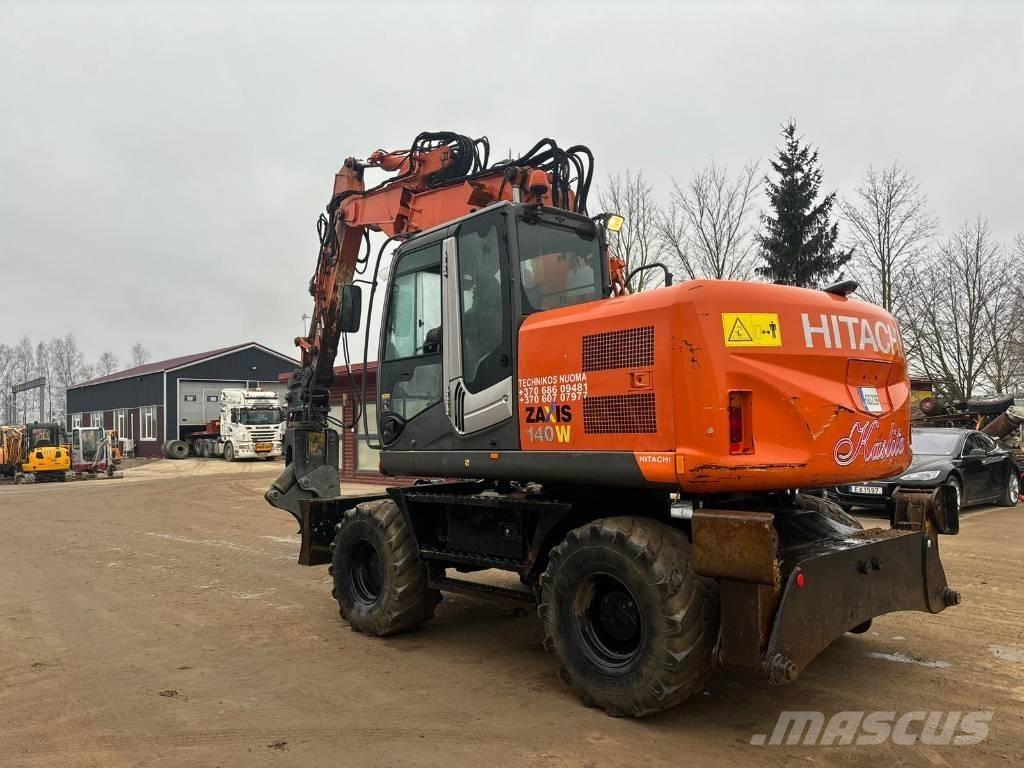 Hitachi ZX140 W-3 Колесни екскаватори