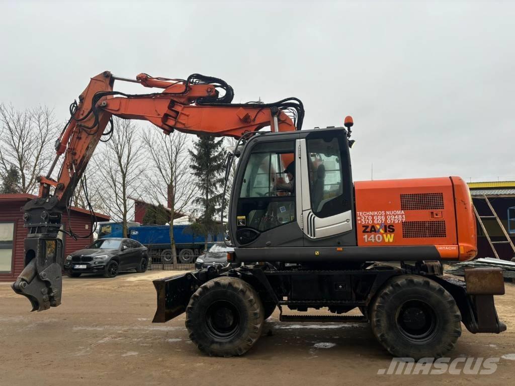 Hitachi ZX140 W-3 Колесни екскаватори