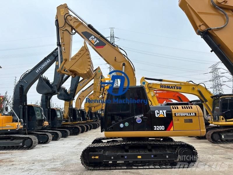 CAT 320D Верижен екскаватор