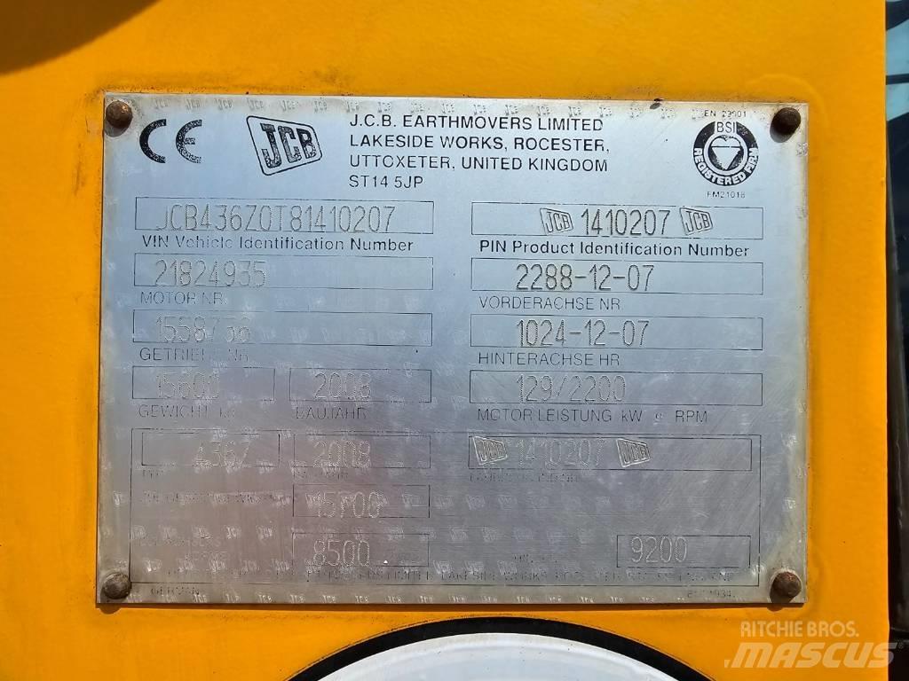 JCB 436 ZX Колесни товарачи