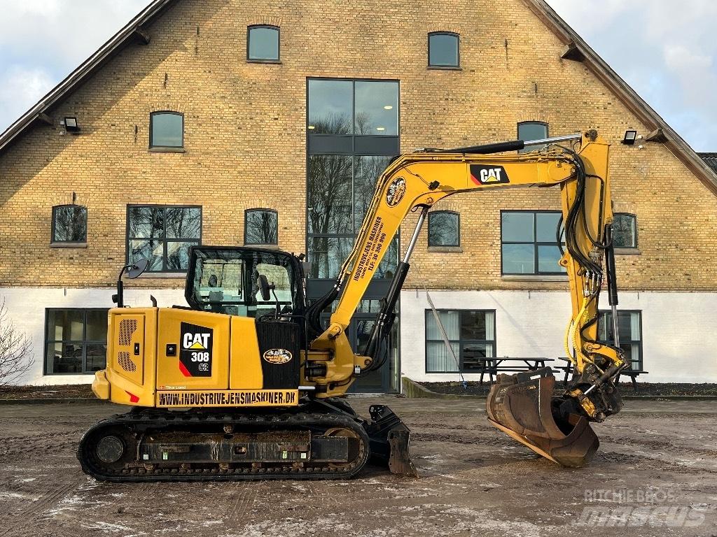 CAT 308 Средни екскаватори 7т - 12т
