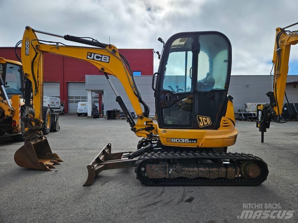 JCB 8035 Мини екскаватори < 7 т