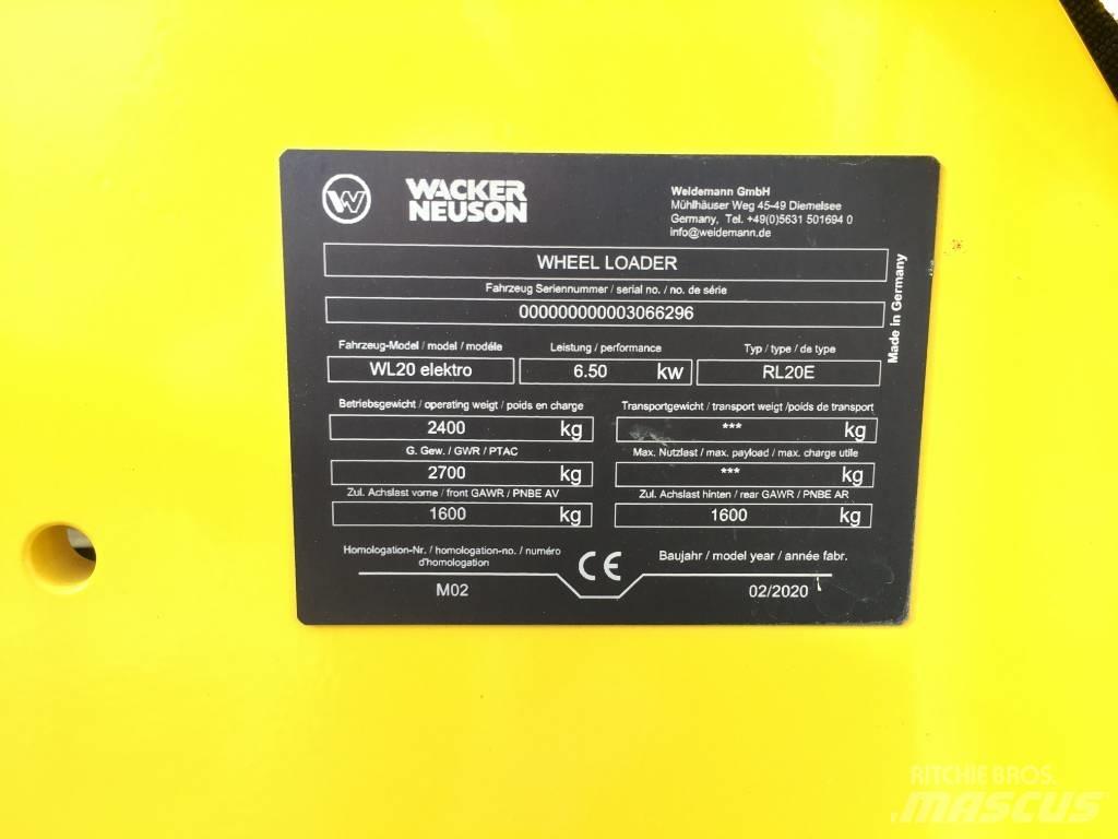 Wacker Neuson WL20e Колесни товарачи