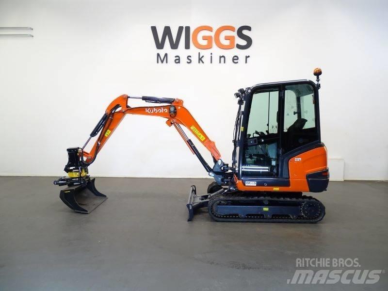 Kubota KX 027-4 Мини екскаватори < 7 т