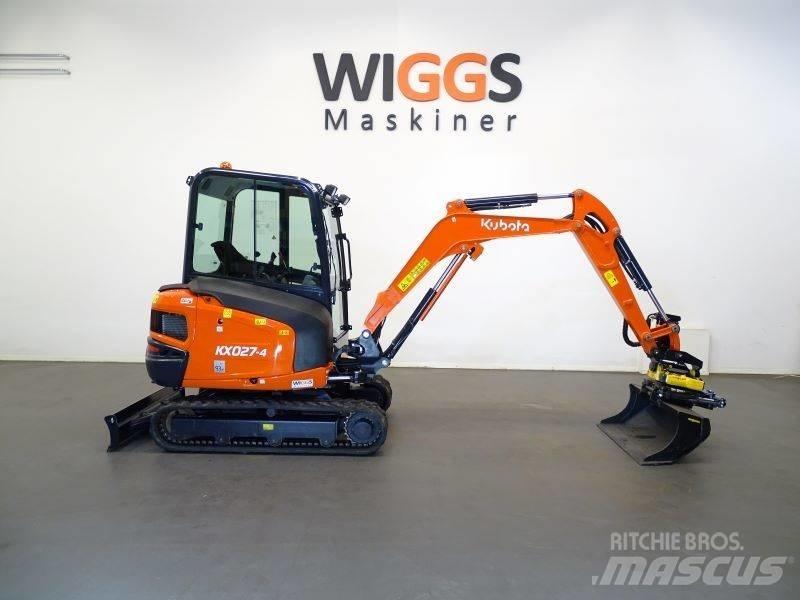 Kubota KX 027-4 Мини екскаватори < 7 т