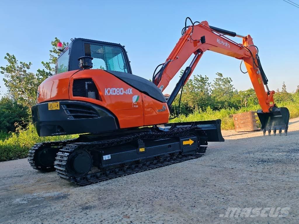 Kubota KX 080-4 CX Средни екскаватори 7т - 12т