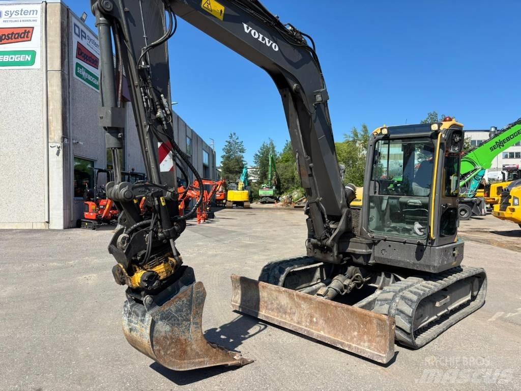 Volvo ECR88D Средни екскаватори 7т - 12т