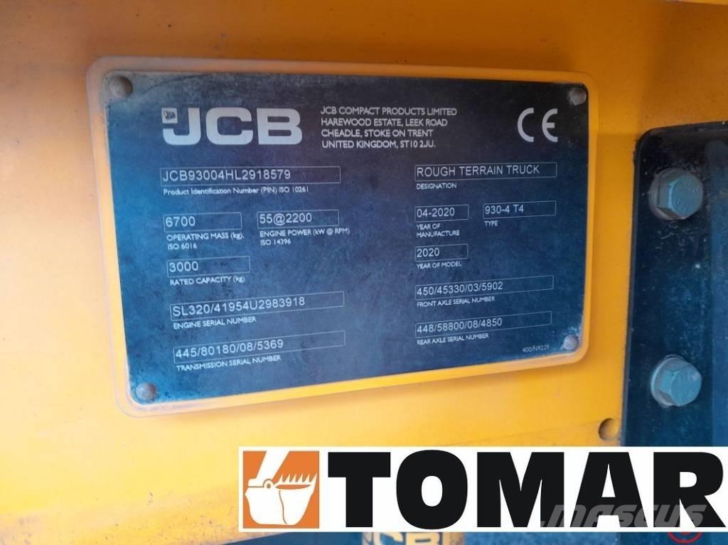 JCB 930-4 Камиони за херавни местности