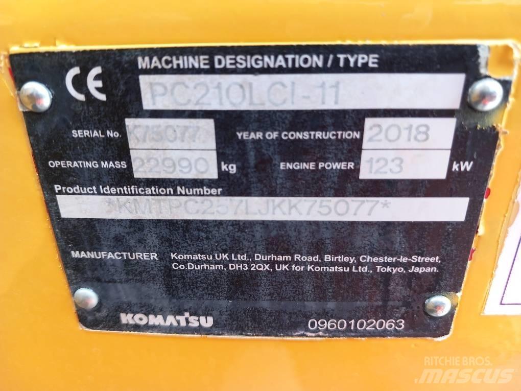 Komatsu PC210LCI-11 Верижен екскаватор