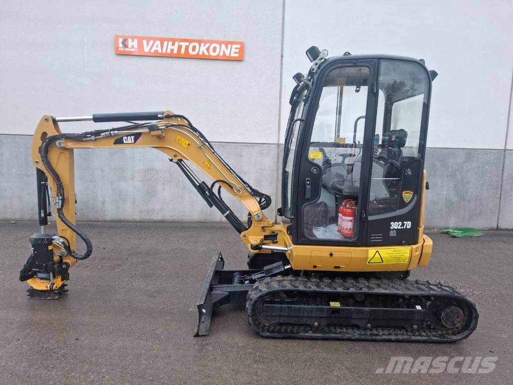 CAT 302.7 D CR Мини екскаватори < 7 т