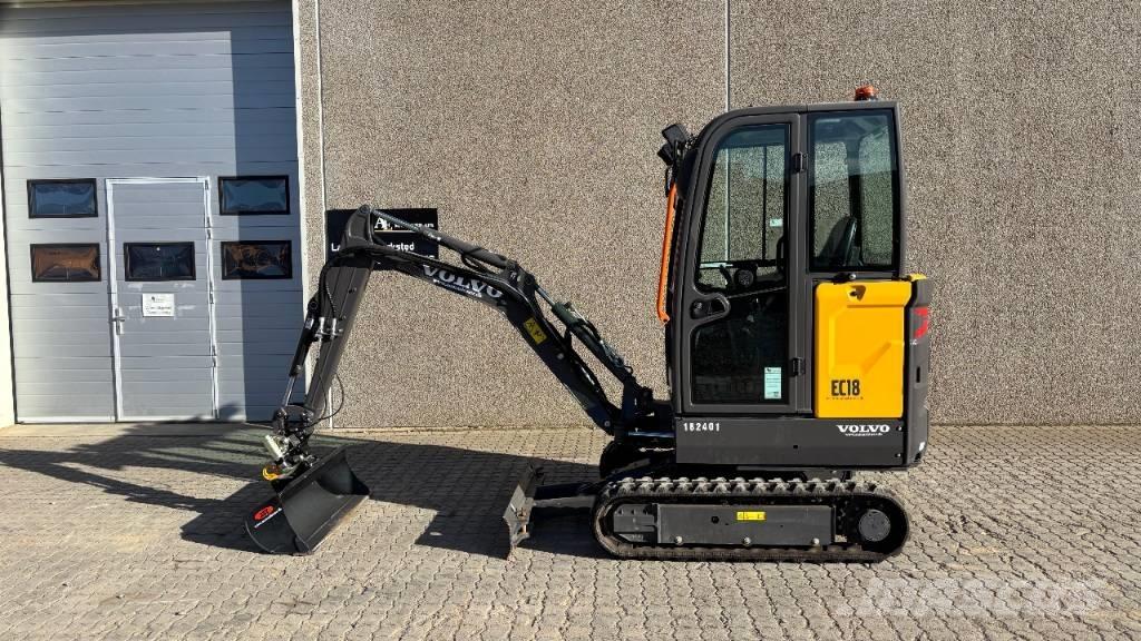 Volvo EC 18 Electric Мини екскаватори < 7 т