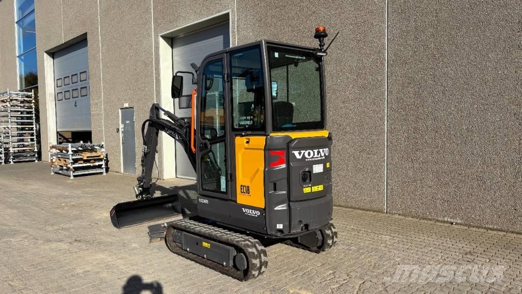 Volvo EC 18 Electric Мини екскаватори < 7 т