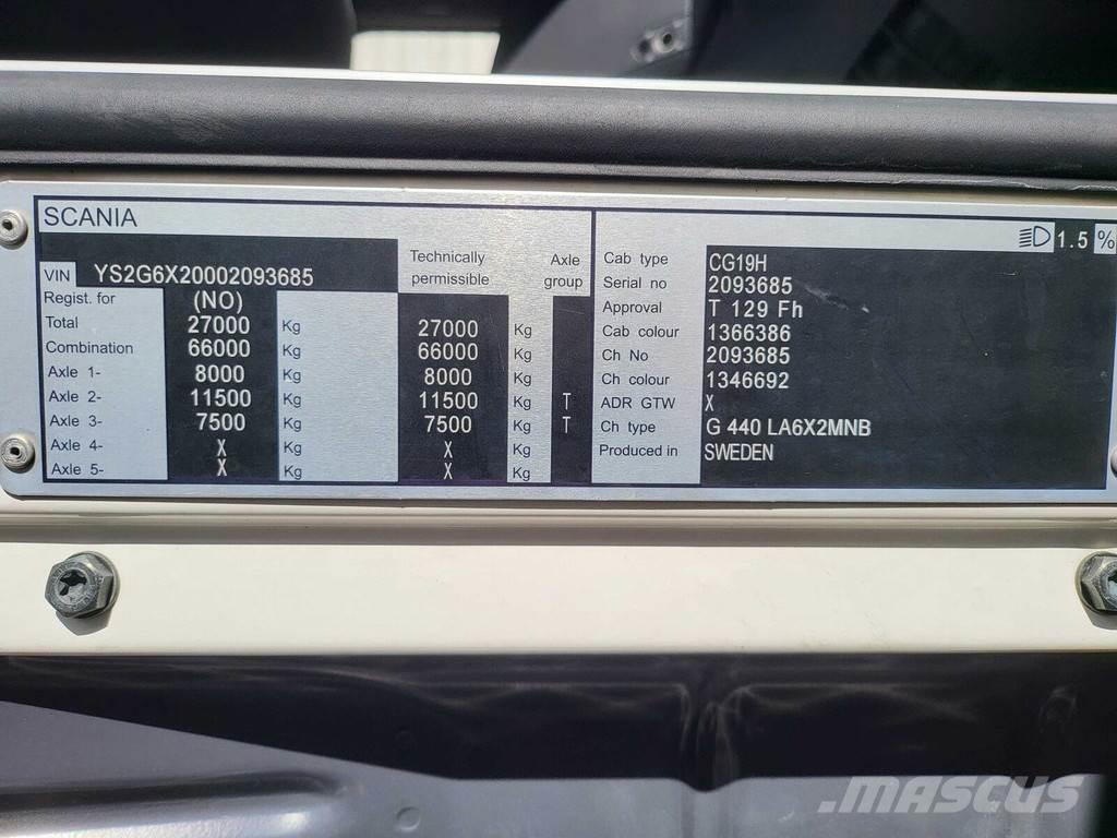 Scania G440 6X2 Влекачи