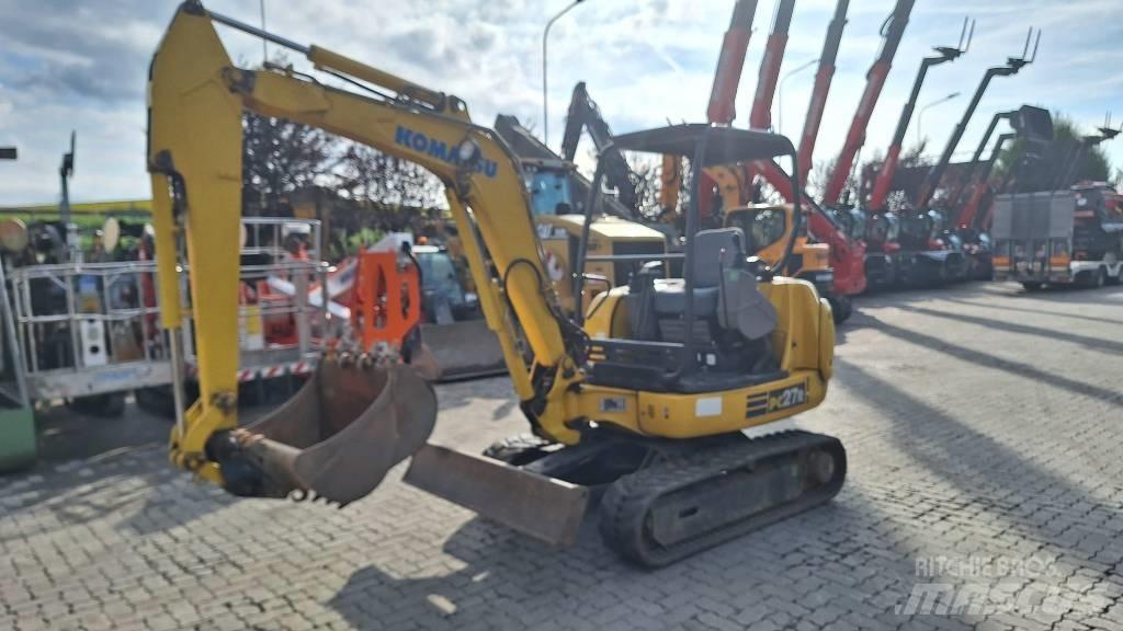 Komatsu PC27R-8 Мини екскаватори < 7 т