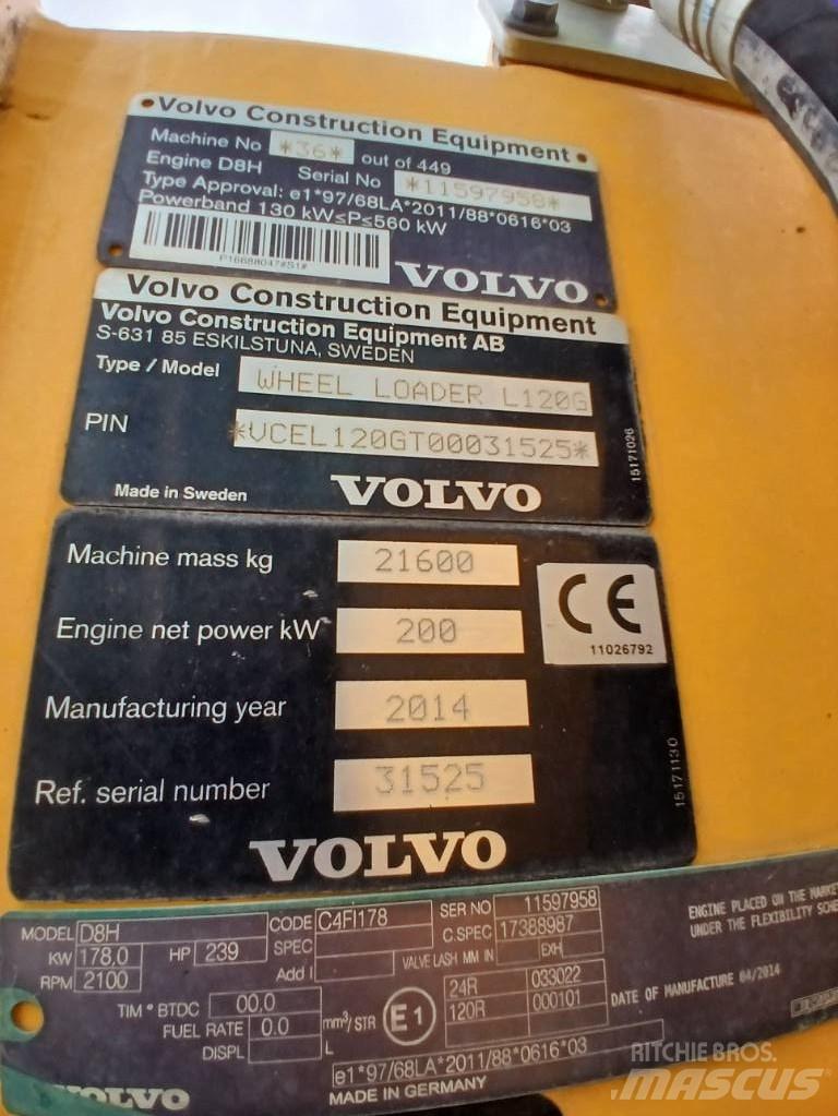 Volvo L 120 G Колесни товарачи