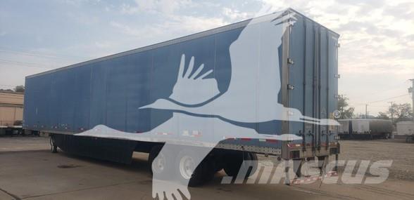 Wabash PLATE VAN Ремаркета фургони