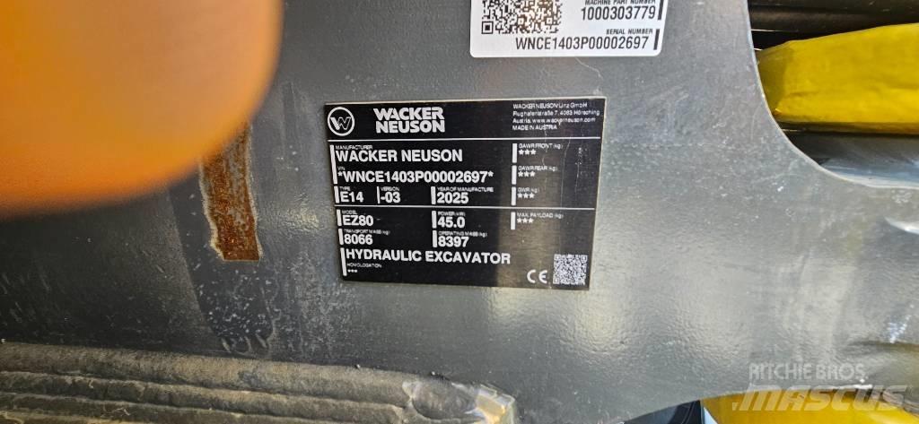 Wacker Neuson EZ 80 Средни екскаватори 7т - 12т