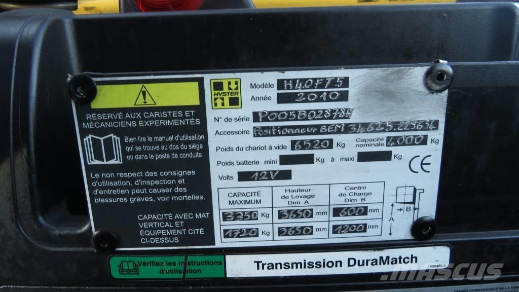 Hyster H4.0FT5 Камиони с АГУ