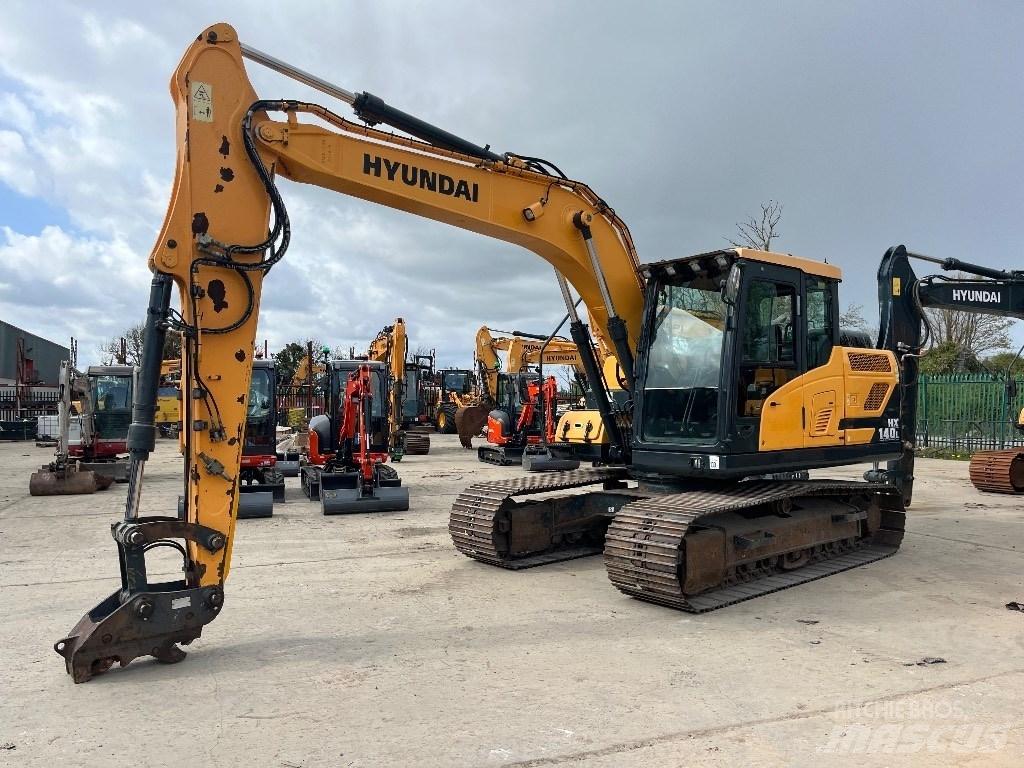 Hyundai HX140L Верижен екскаватор