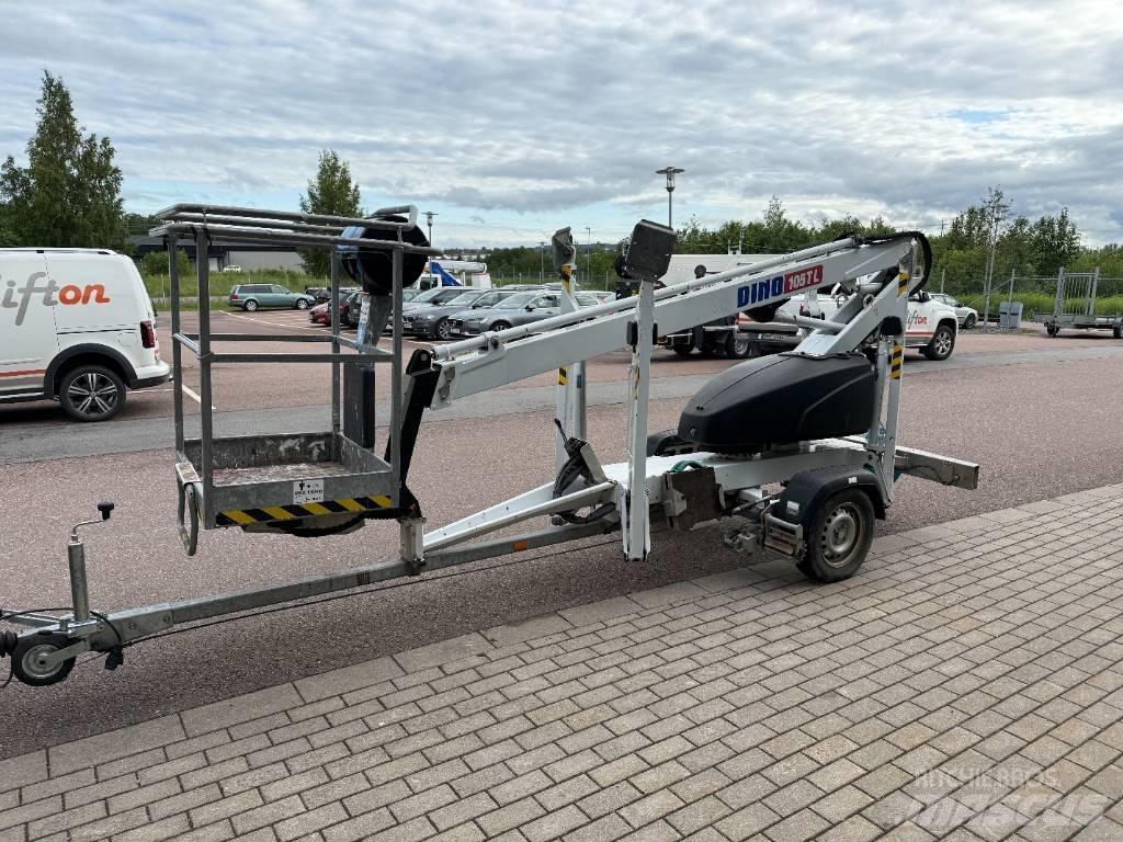 Dino 105 TL Skylift Моторизирани платформи с ремарке